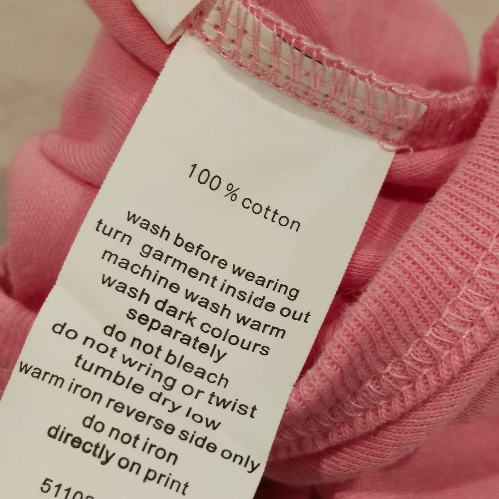 PUMPKIN PATCH bodysuit size Newborn Pink Short Sleeve