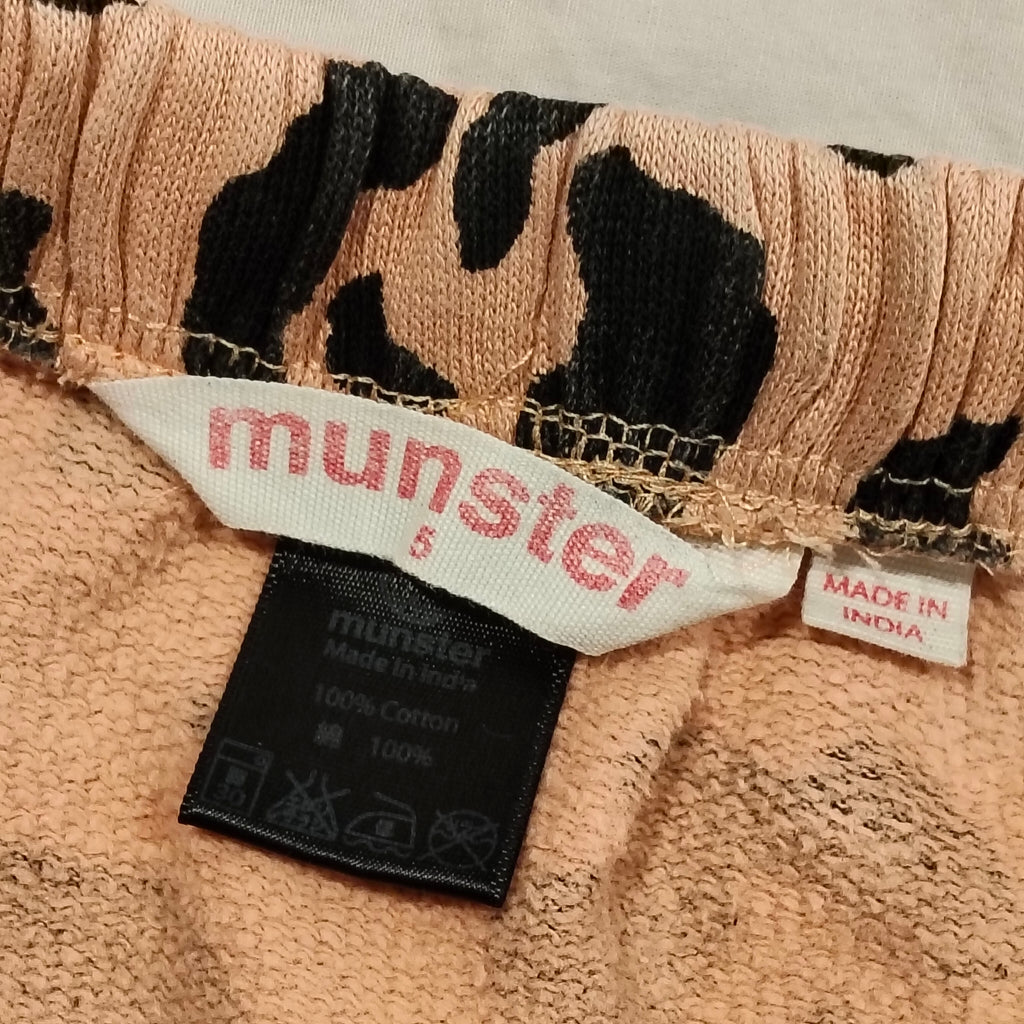 MUNSTER skirt size 5yrs Girls Leopard Print