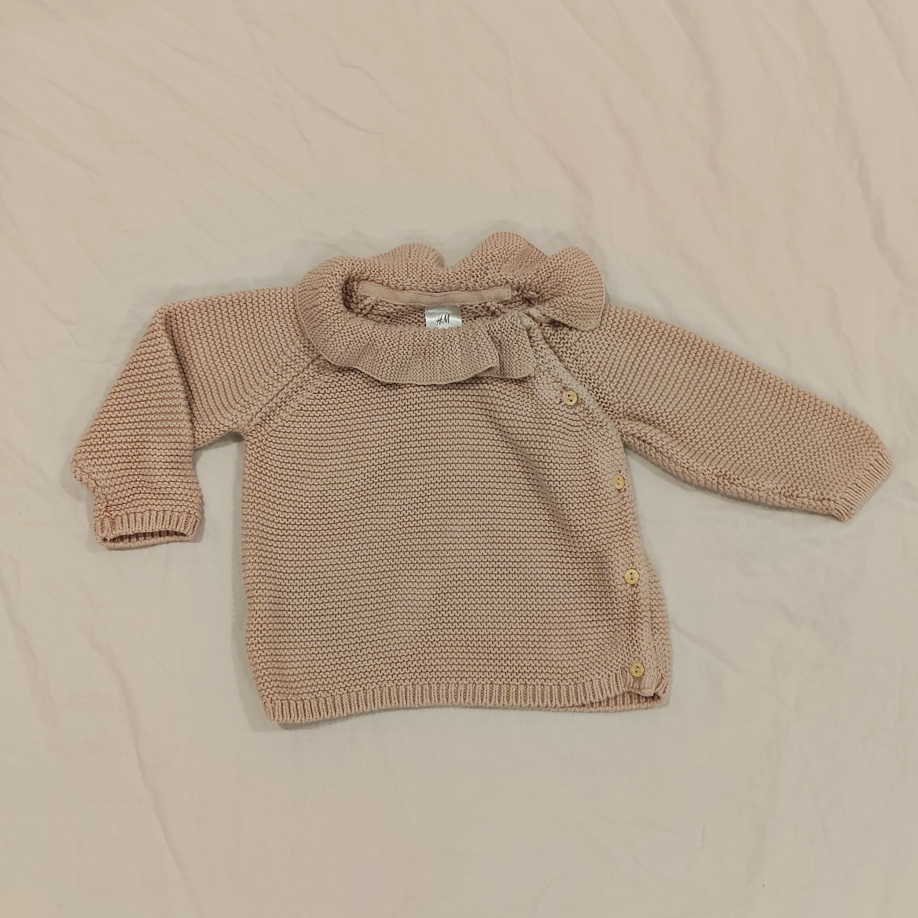 H&M knit jumper size 2-4M Baby Girls