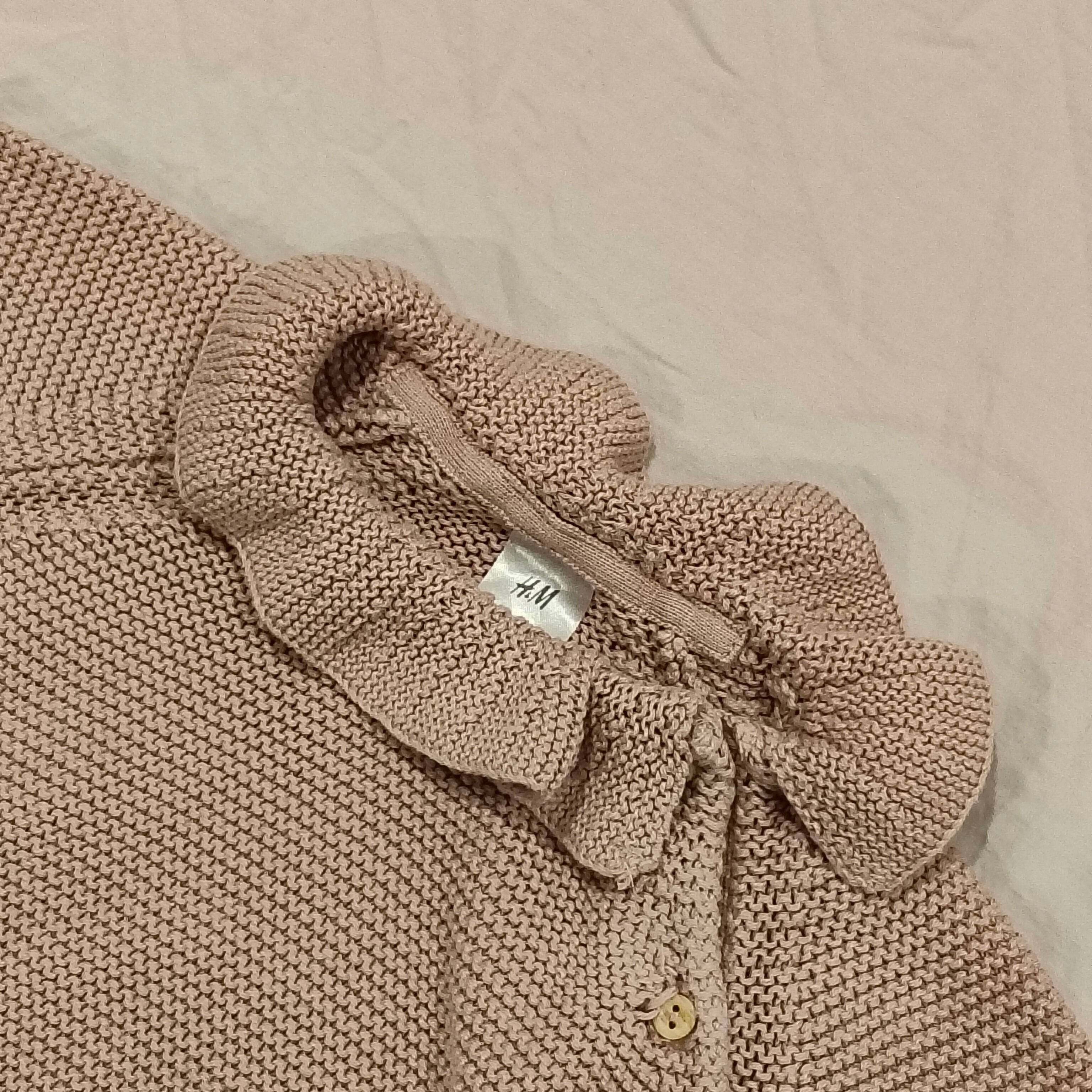 H&M knit jumper size 2-4M Baby Girls