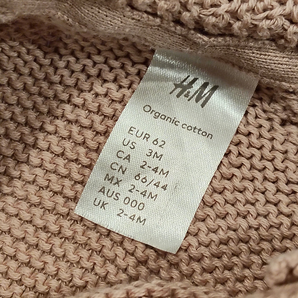 H&M knit jumper size 2-4M Baby Girls