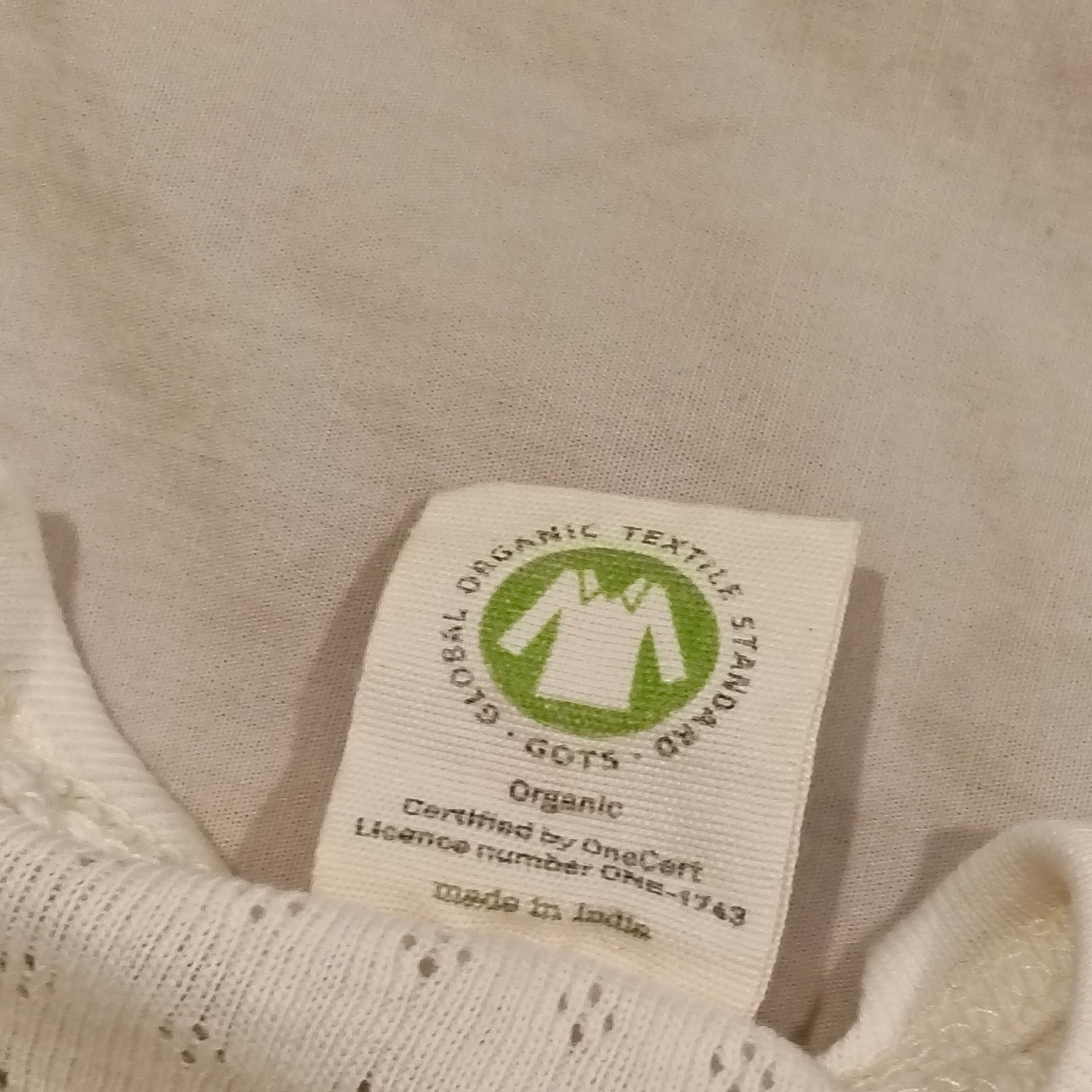 NATURE BABY Pointelle Kimono Stretch and Grow size 0-3M Baby
