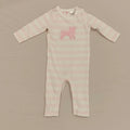 SEED onesie size 0-3M Baby Pink Stripes