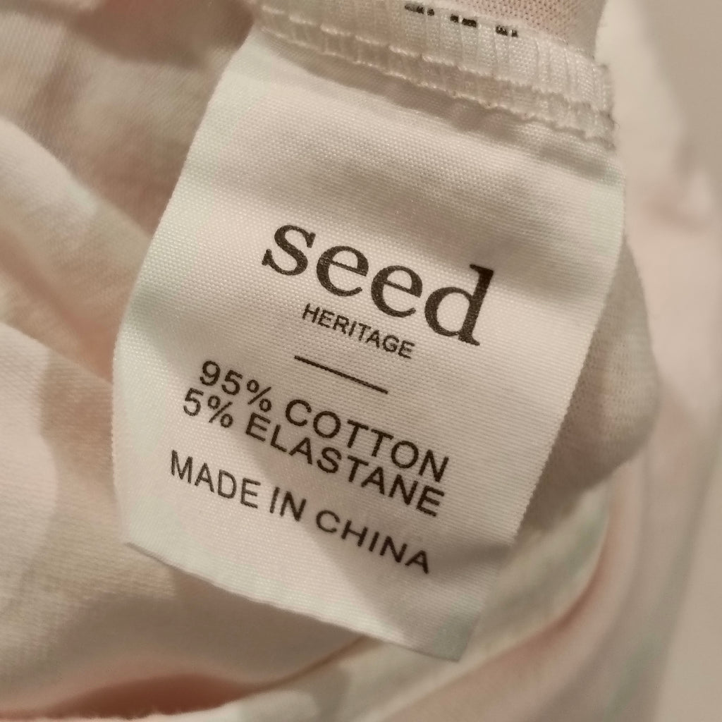 SEED onesie size 0-3M Baby Pink Stripes
