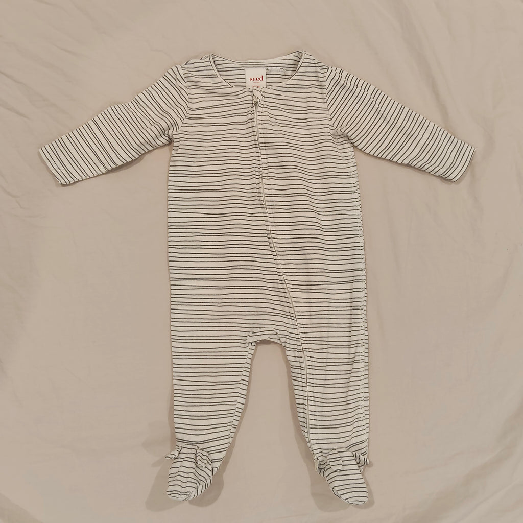 SEED Onesize size 0-3M Baby stripes Long Sleeve