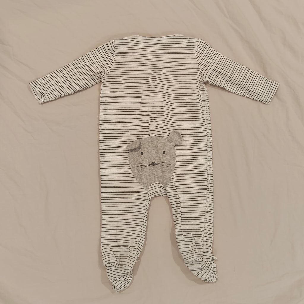 SEED Onesize size 0-3M Baby stripes Long Sleeve