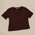 ICEBREAKER MERINO crop top size Small Womens short sleeve