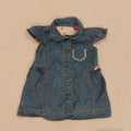 OSHKOSH denim Y2K dress size 3-6M Baby Girls