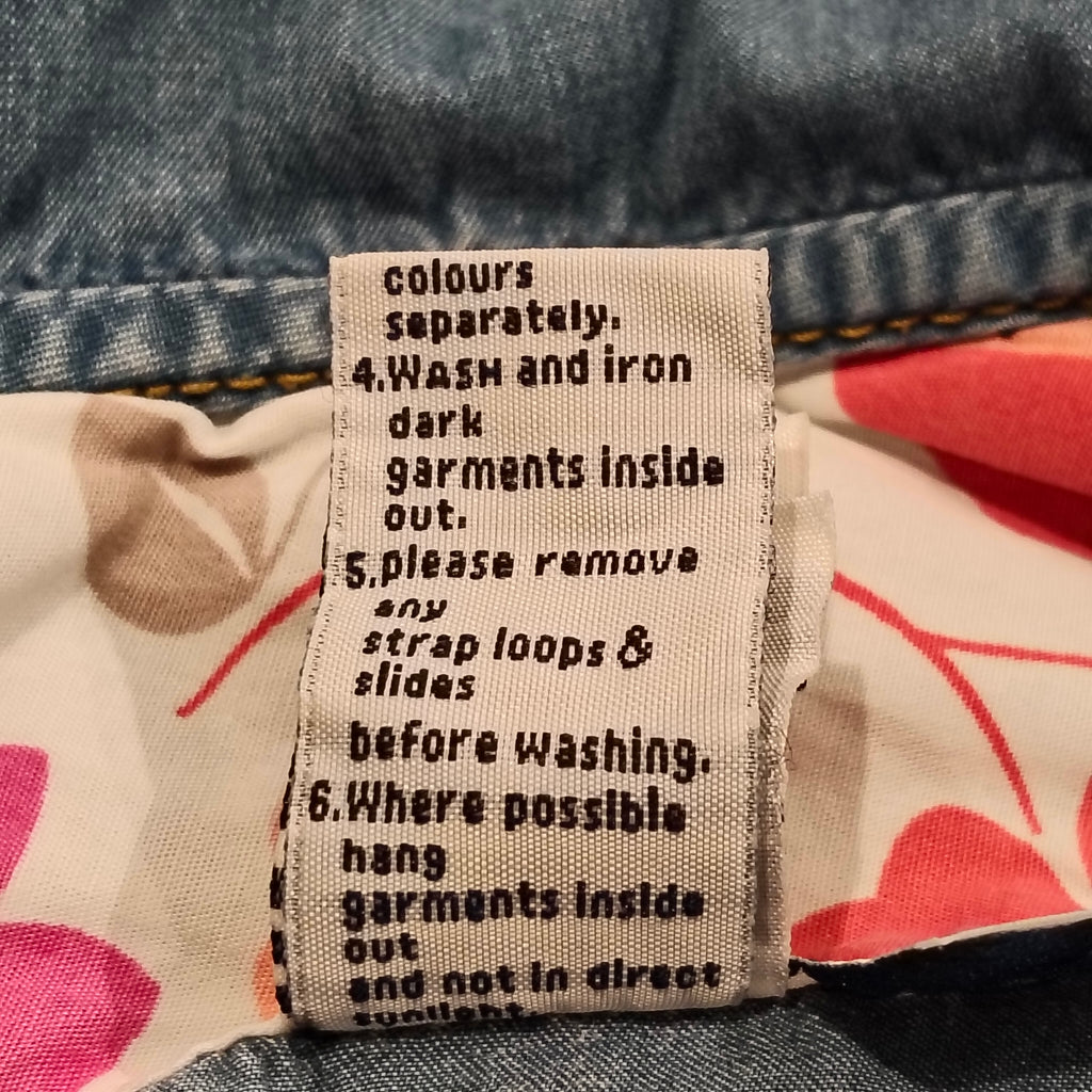 OSHKOSH denim Y2K dress size 3-6M Baby Girls