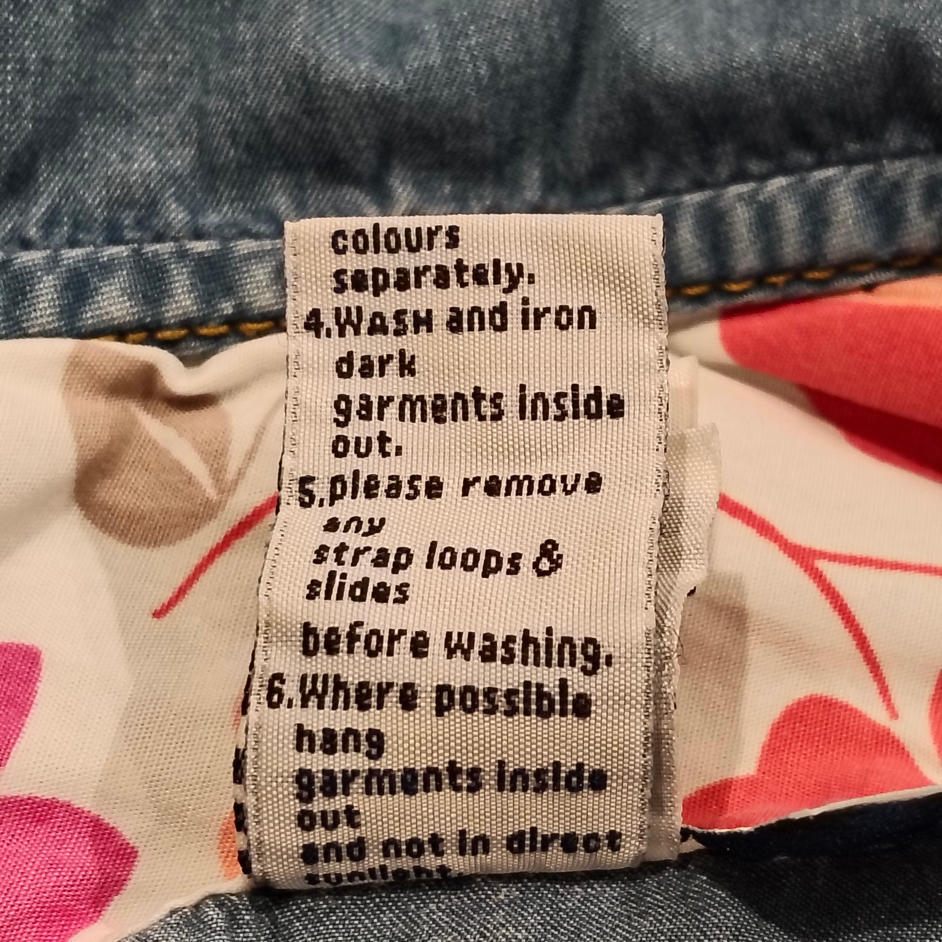 OSHKOSH denim Y2K dress size 3-6M Baby Girls