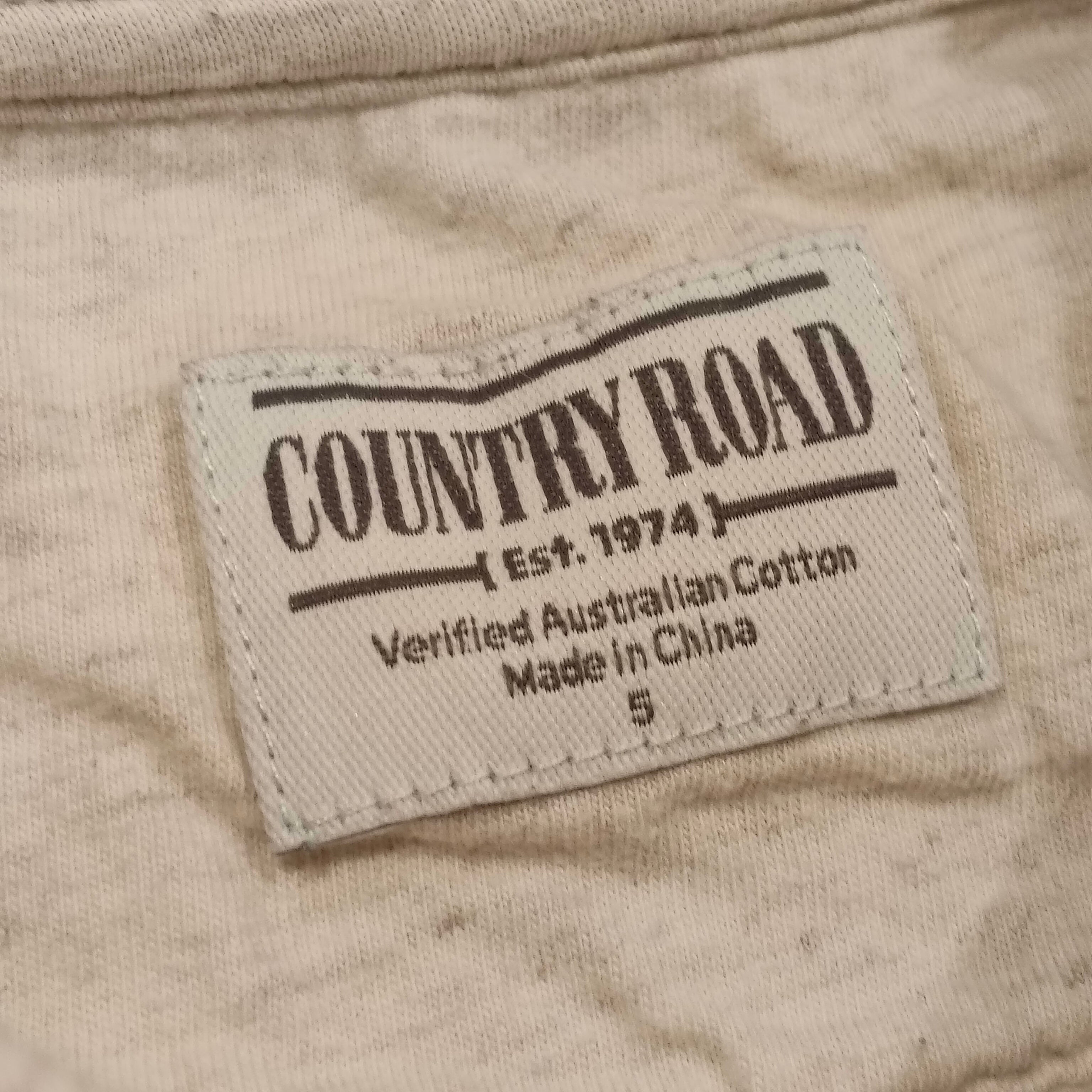 COUNTRY ROAD Heritage Crew Sweatshirts size 5 with metallic gold embroidered