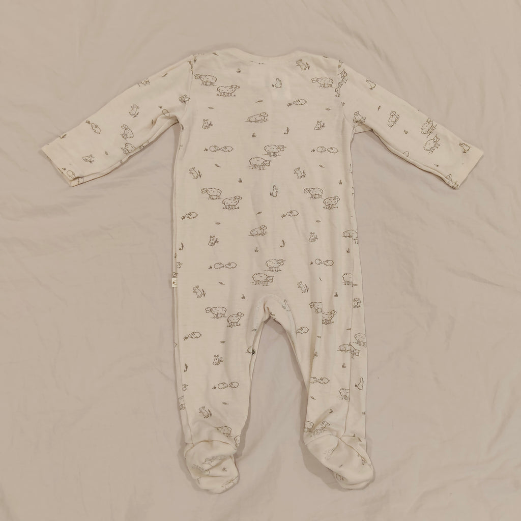 RICOCHET 100% Merino Onesize size 12-18M Baby Sheep Print
