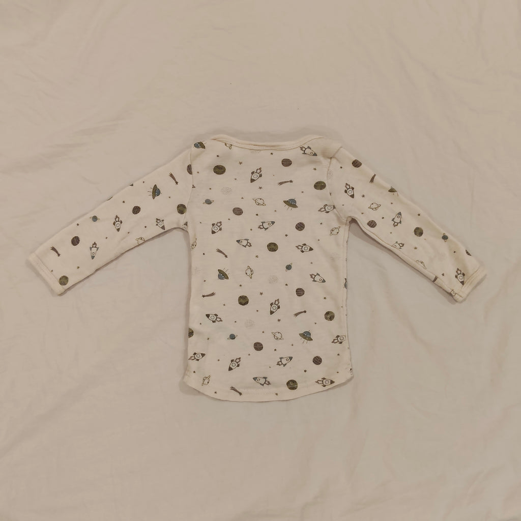 MILLY & MILO 100% MERINO topo size 6-12M Baby long sleeve