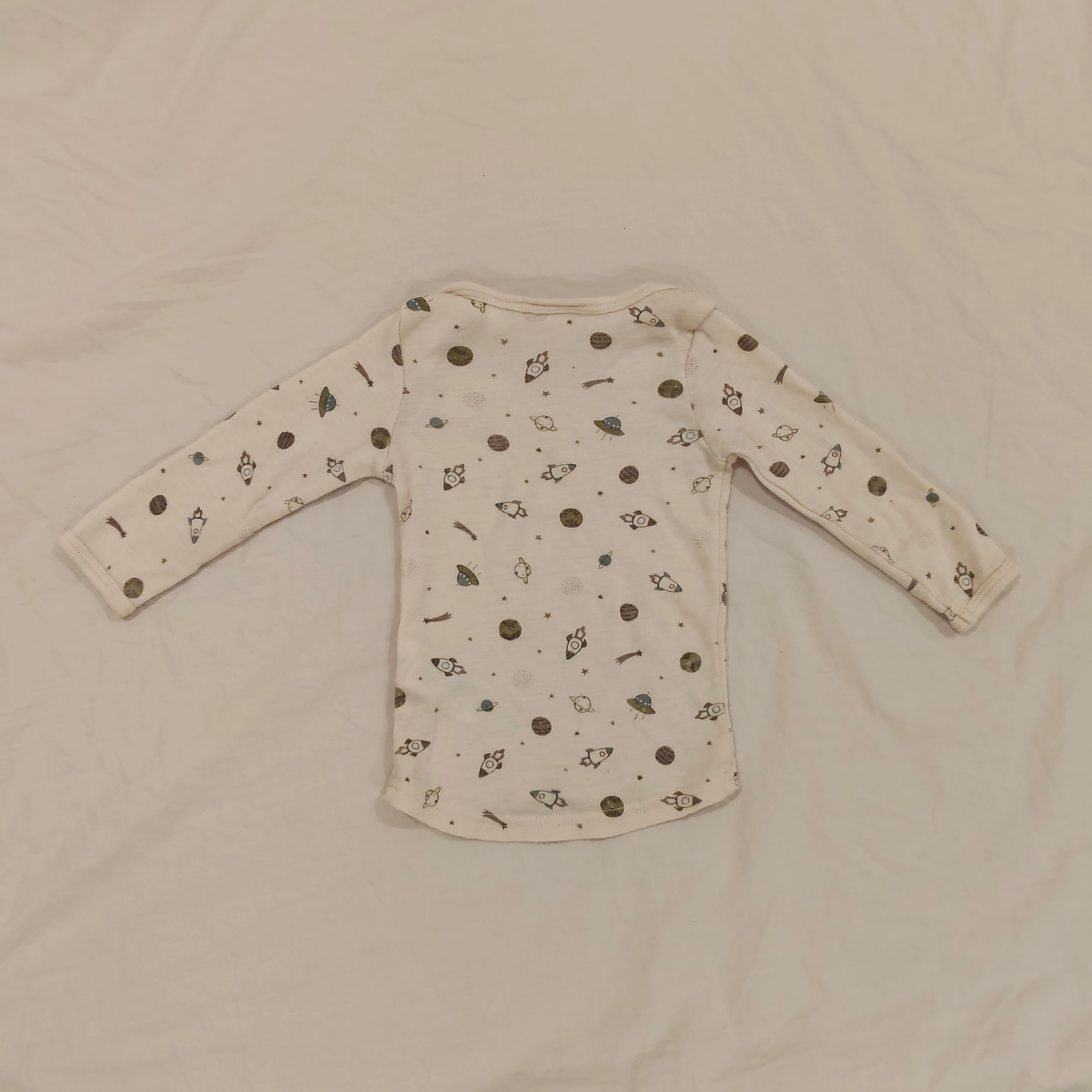 MILLY & MILO 100% MERINO topo size 6-12M Baby long sleeve