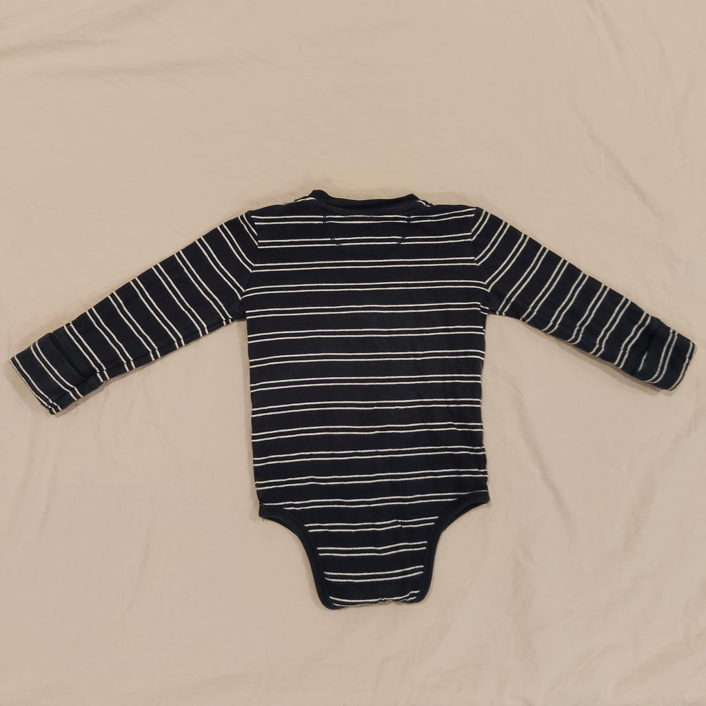 COUNTRY ROAD Cotton Heritage Long Sleeve Bodysuit size 12-18M Baby