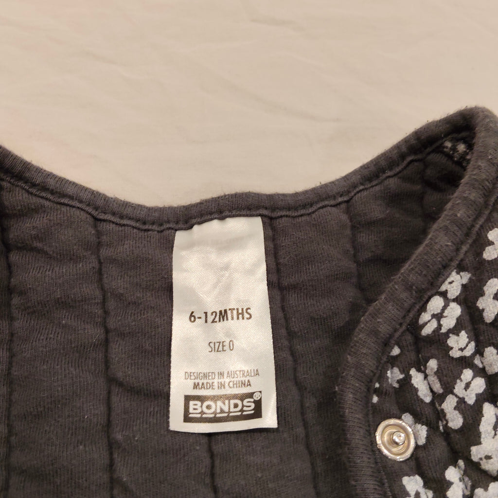 BONDS Quilted Jacket size 6-12M Baby Girls