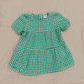 SEED HERITAGE Tiered Gingham Dress Baby Girls size 12-18M