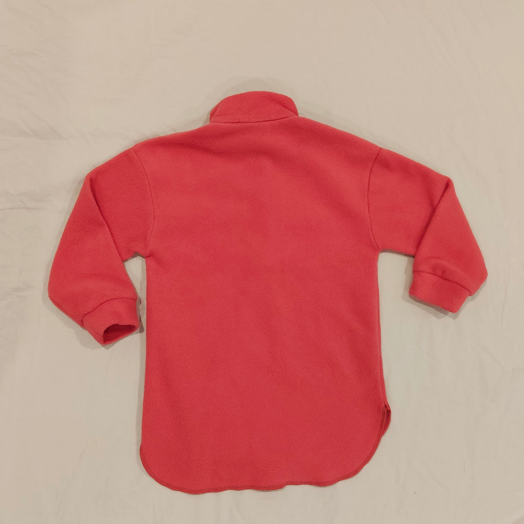 SWAZI NZ fleece half zip jumper size 2 Girl Pink