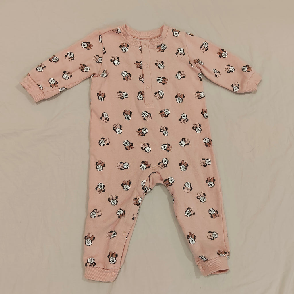 DISNEY Minnie Mouse coverall size 12-18m Baby Girls