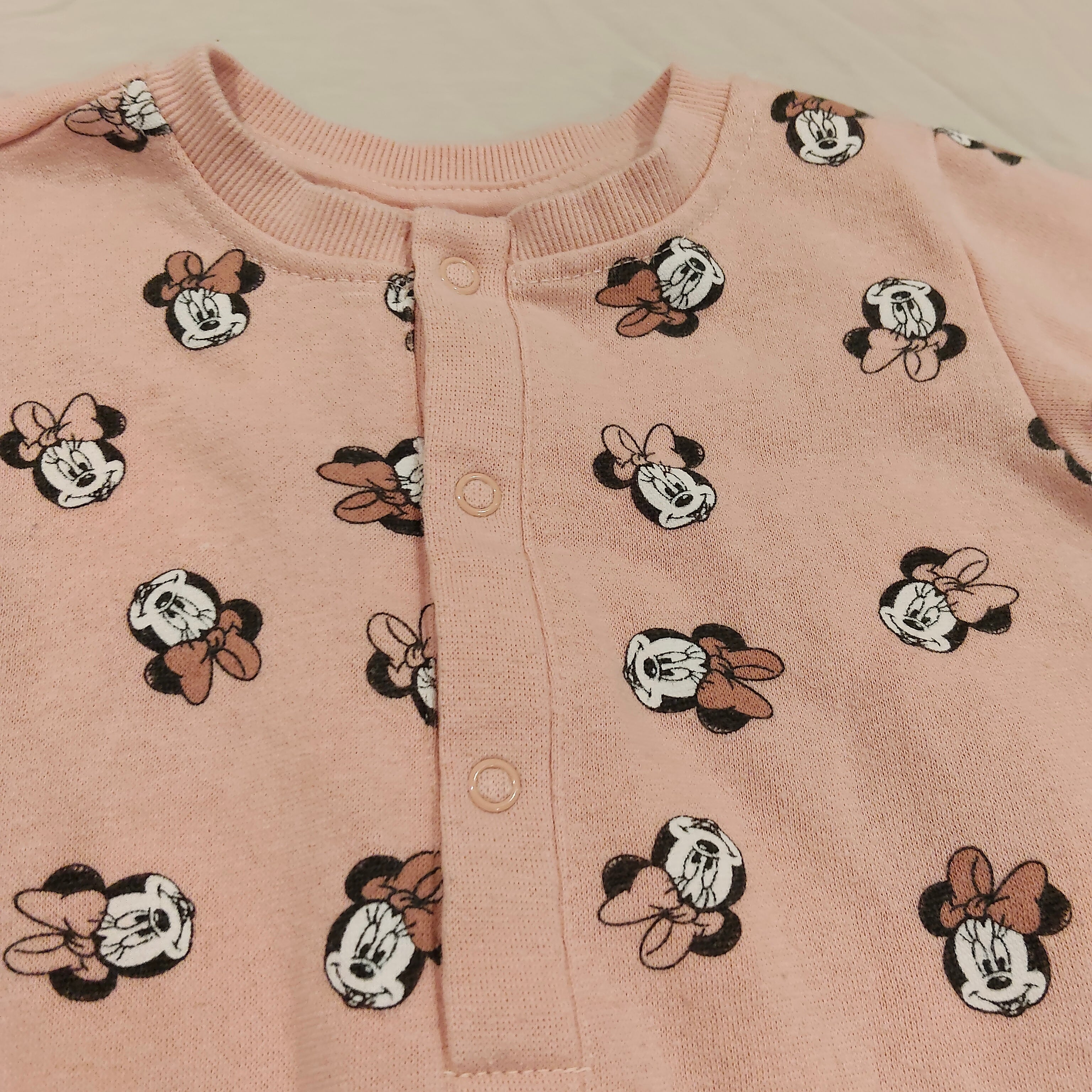 DISNEY Minnie Mouse coverall size 12-18m Baby Girls