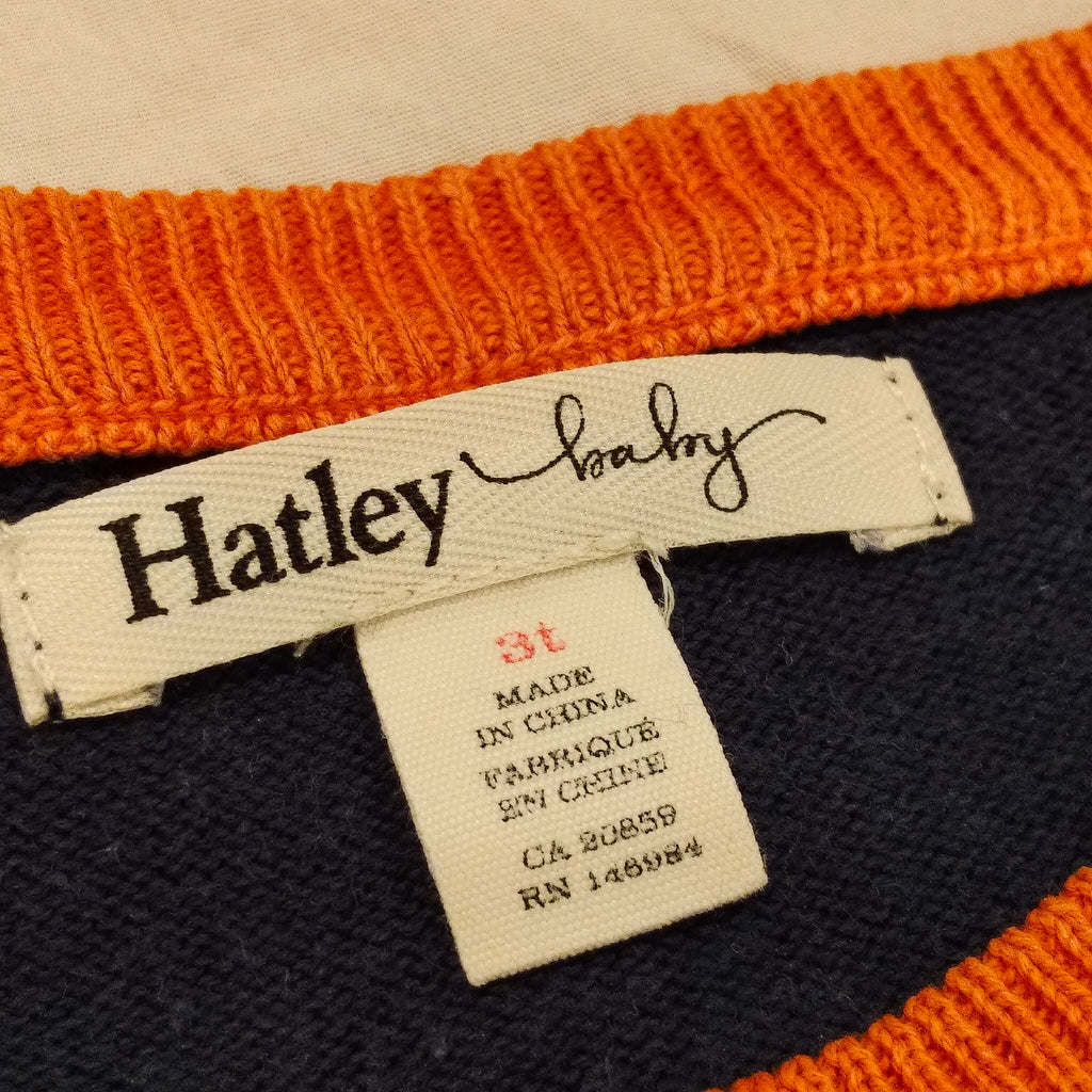 HATLEY knit jumper size 3yrs boys Fox Print
