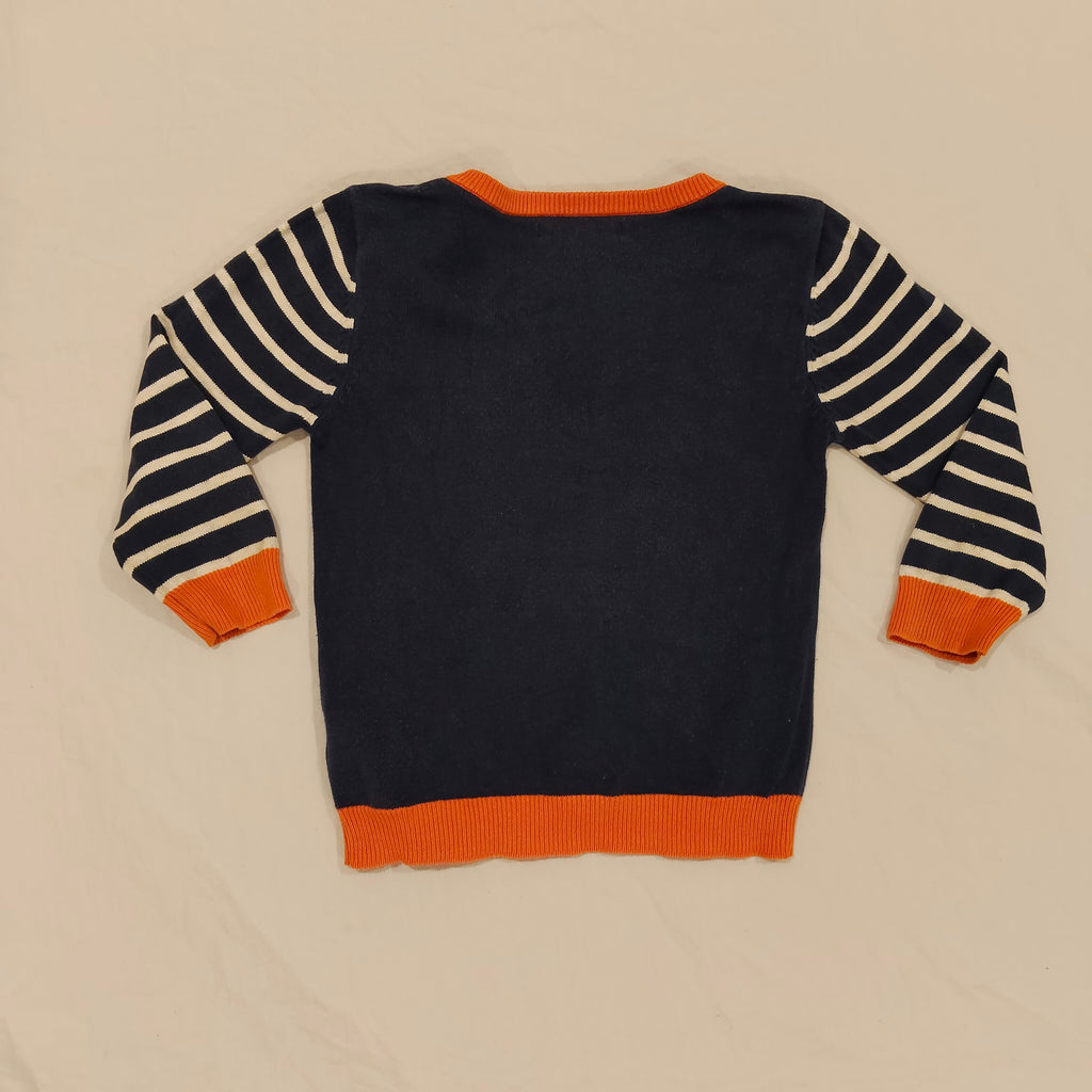 HATLEY knit jumper size 3yrs boys Fox Print