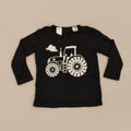 TEENY WEENY 100% Merino Top size 12M Baby - Tractor Print