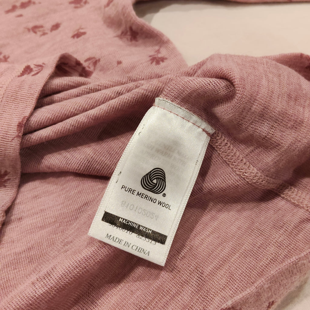 CROWN RANGE 100% Merino Top size 6yrs Girls long sleeve