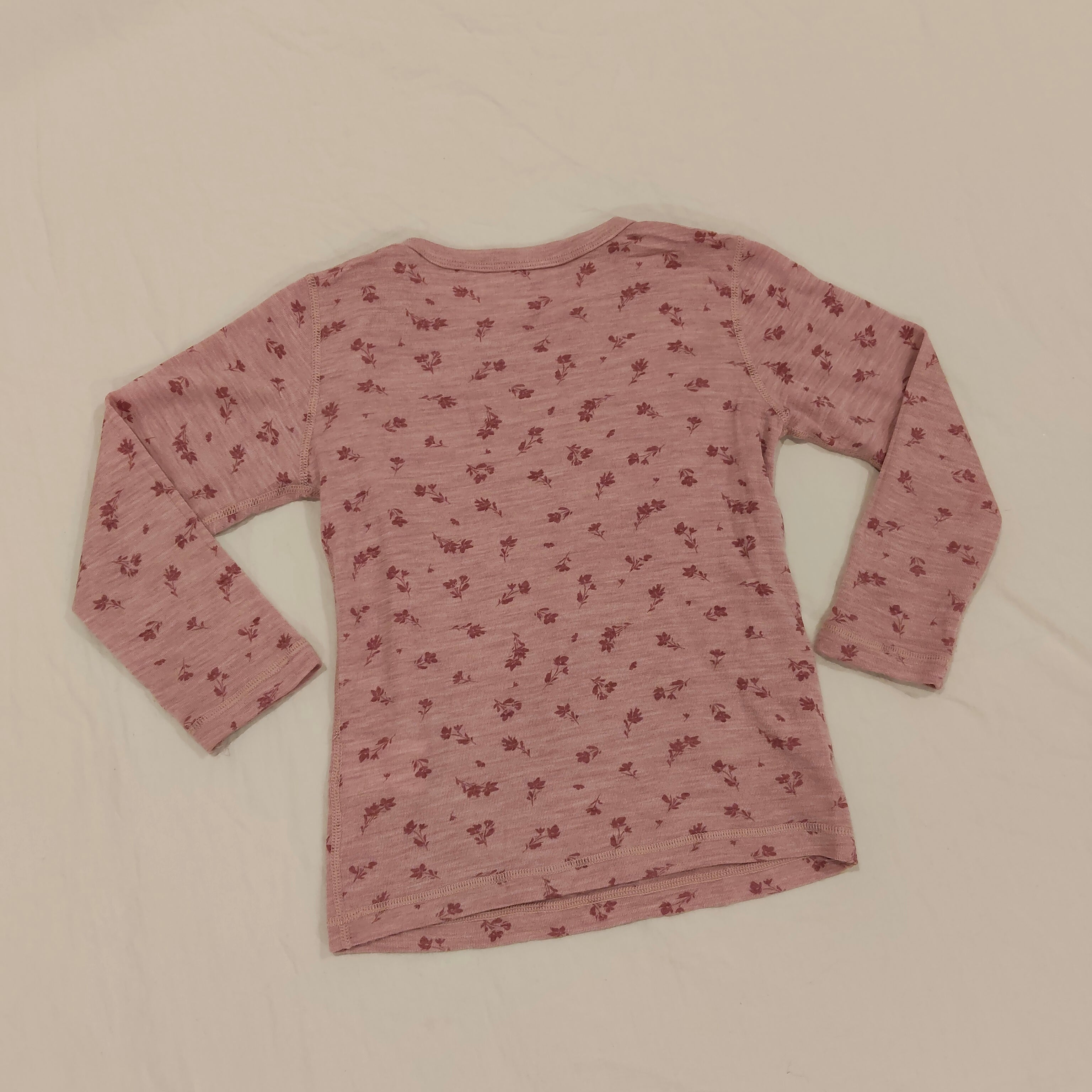 CROWN RANGE 100% Merino Top size 6yrs Girls long sleeve