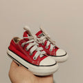 CONVERSE Chuck Taylor All Star toddler low-top sneakers size 5 (12-18M)