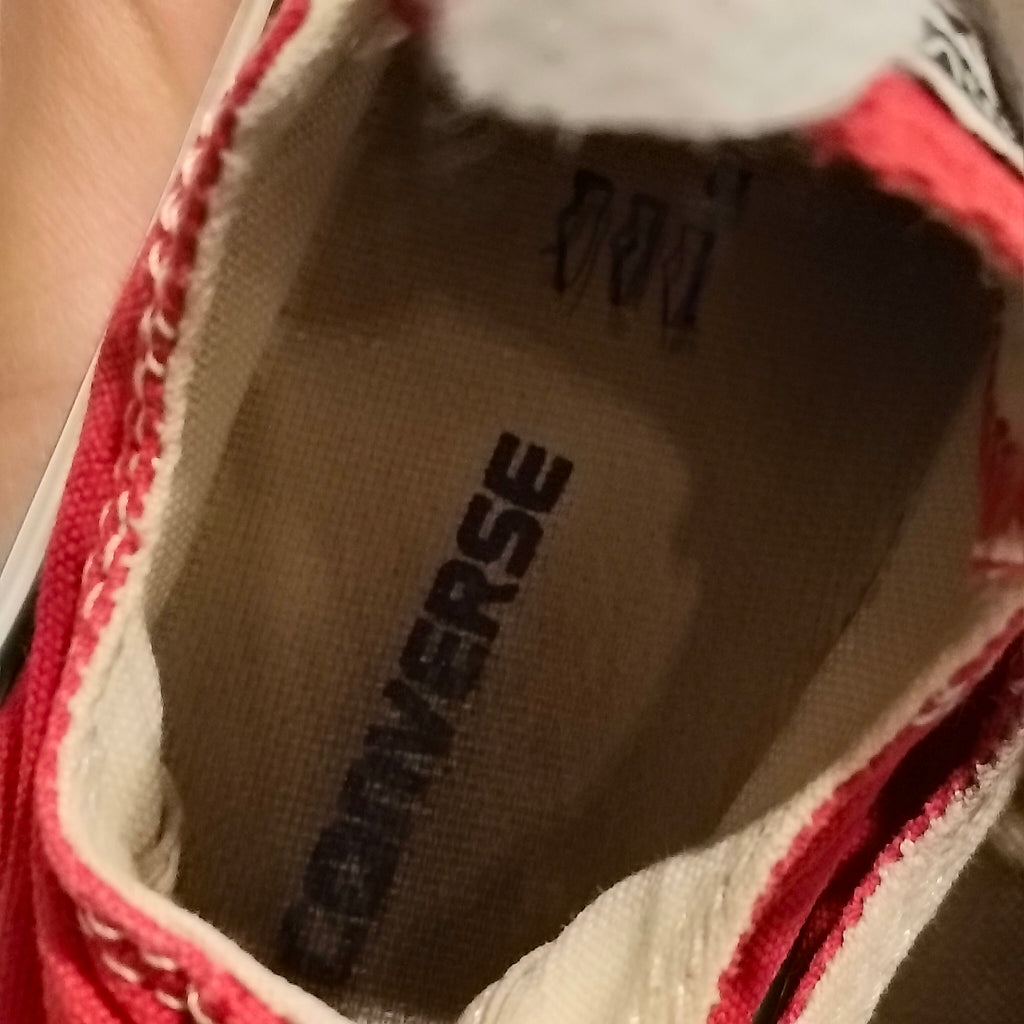 CONVERSE Chuck Taylor All Star toddler low-top sneakers size 5 (12-18M)