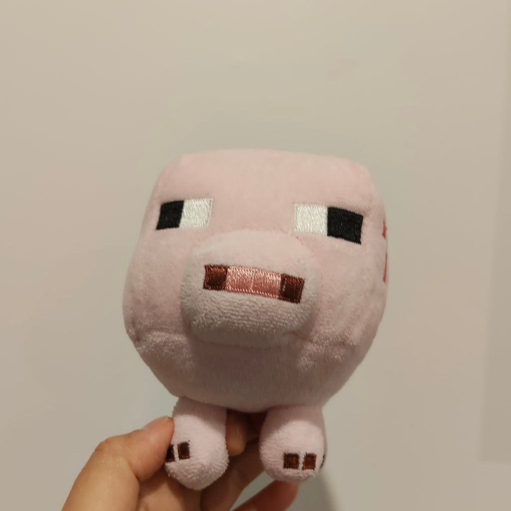 MINECRAFT Pig plush soft toy 10x12cm