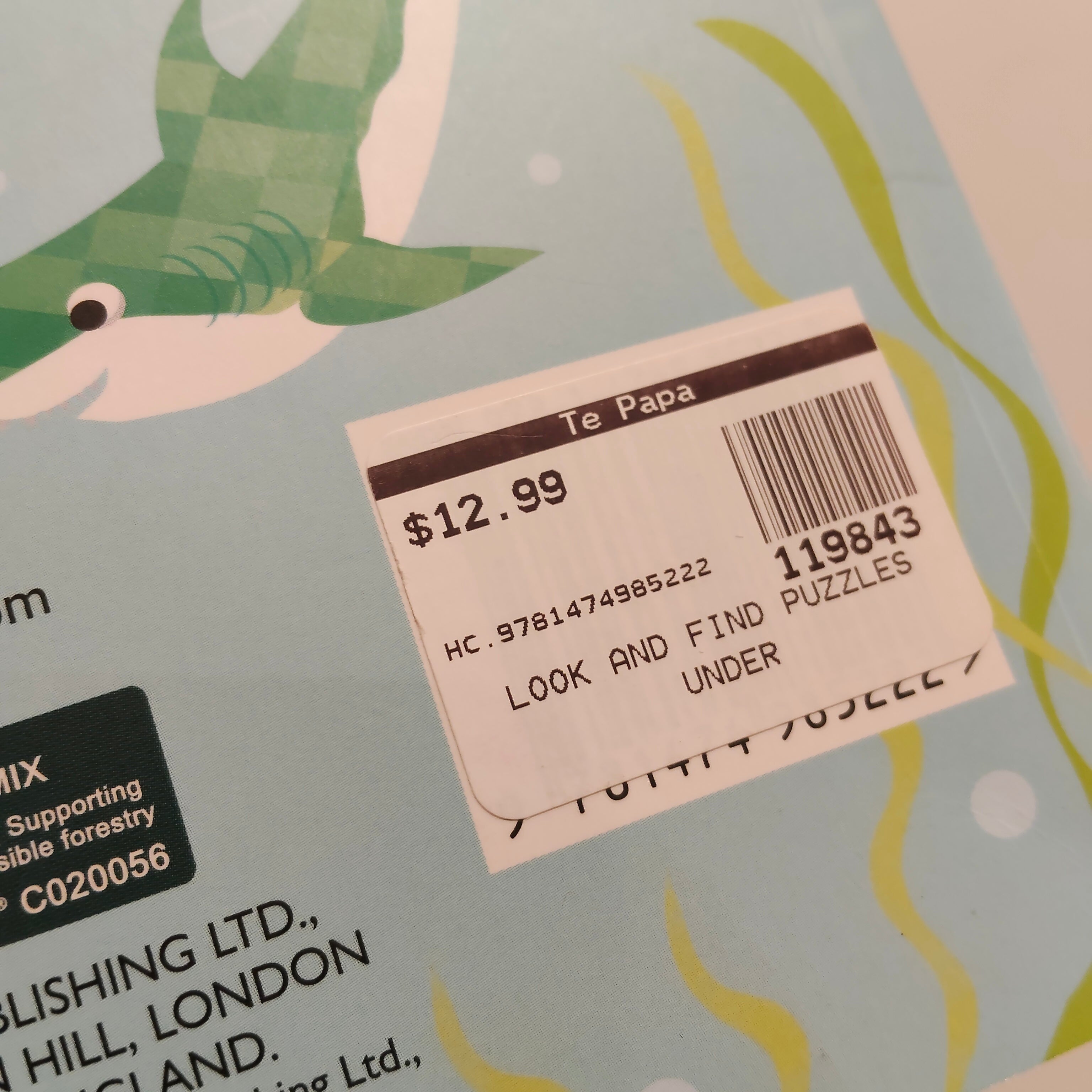 USBORNE e Look & Find Puzzles: Under the Sea Book Paperback