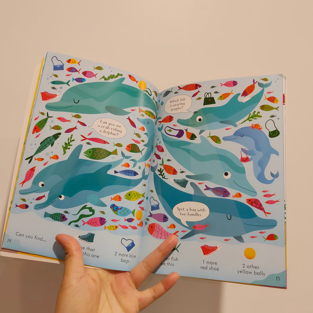 USBORNE e Look & Find Puzzles: Under the Sea Book Paperback