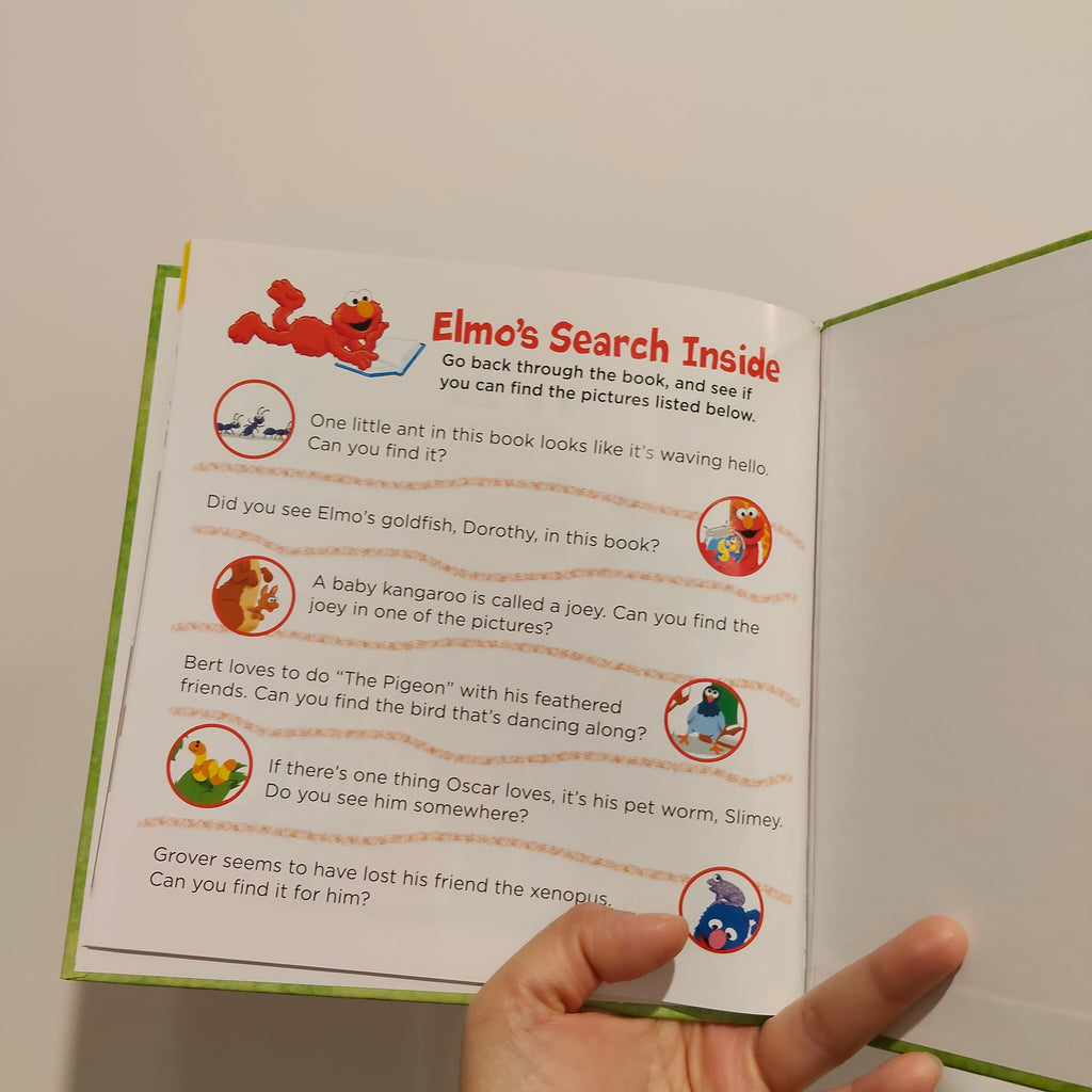 Elmo’s Learning Adventure - Animal Alphabet Book Hardcover