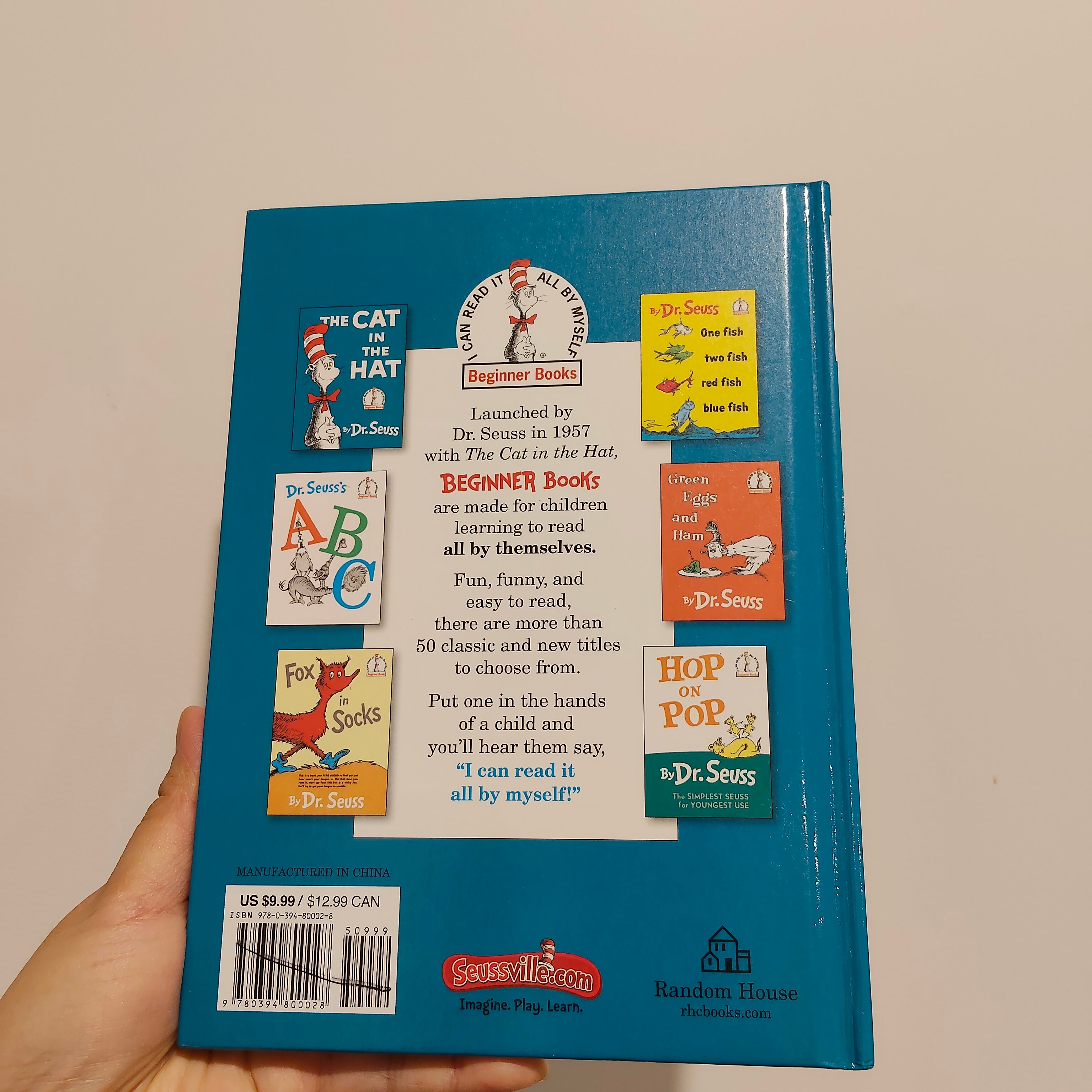The Cat in the Hat Comes Back by Dr. Seuss Book Hardcover