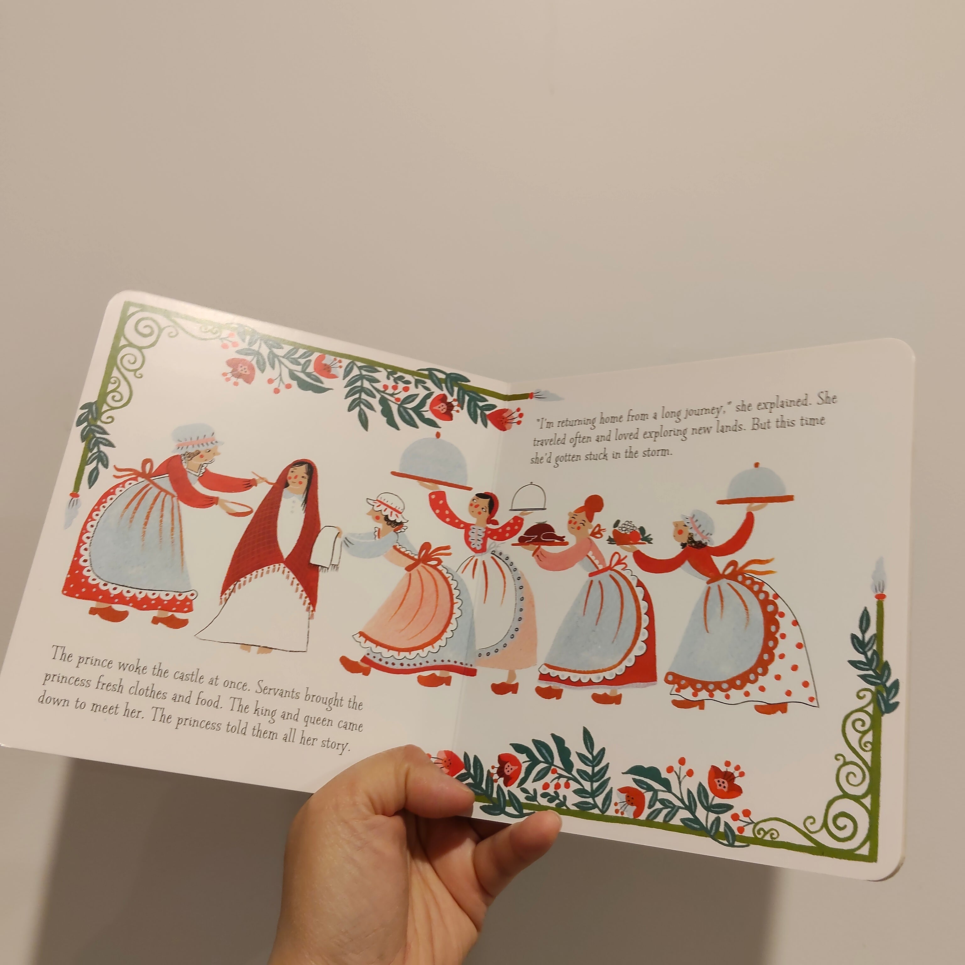 "Once Upon a World" edition of The Princess and the Pea BOARDBOOK