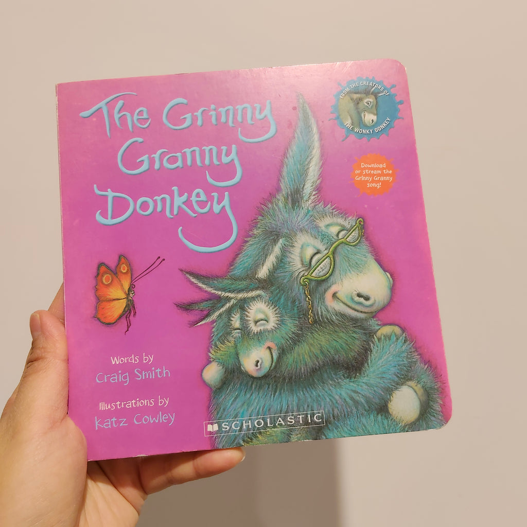 The Grinny Granny Donkey by Craig Smith Book BOARDBOOK