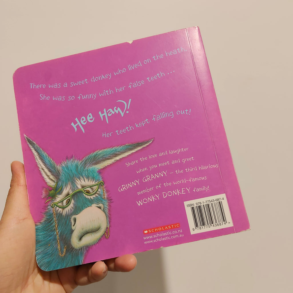 The Grinny Granny Donkey by Craig Smith Book BOARDBOOK