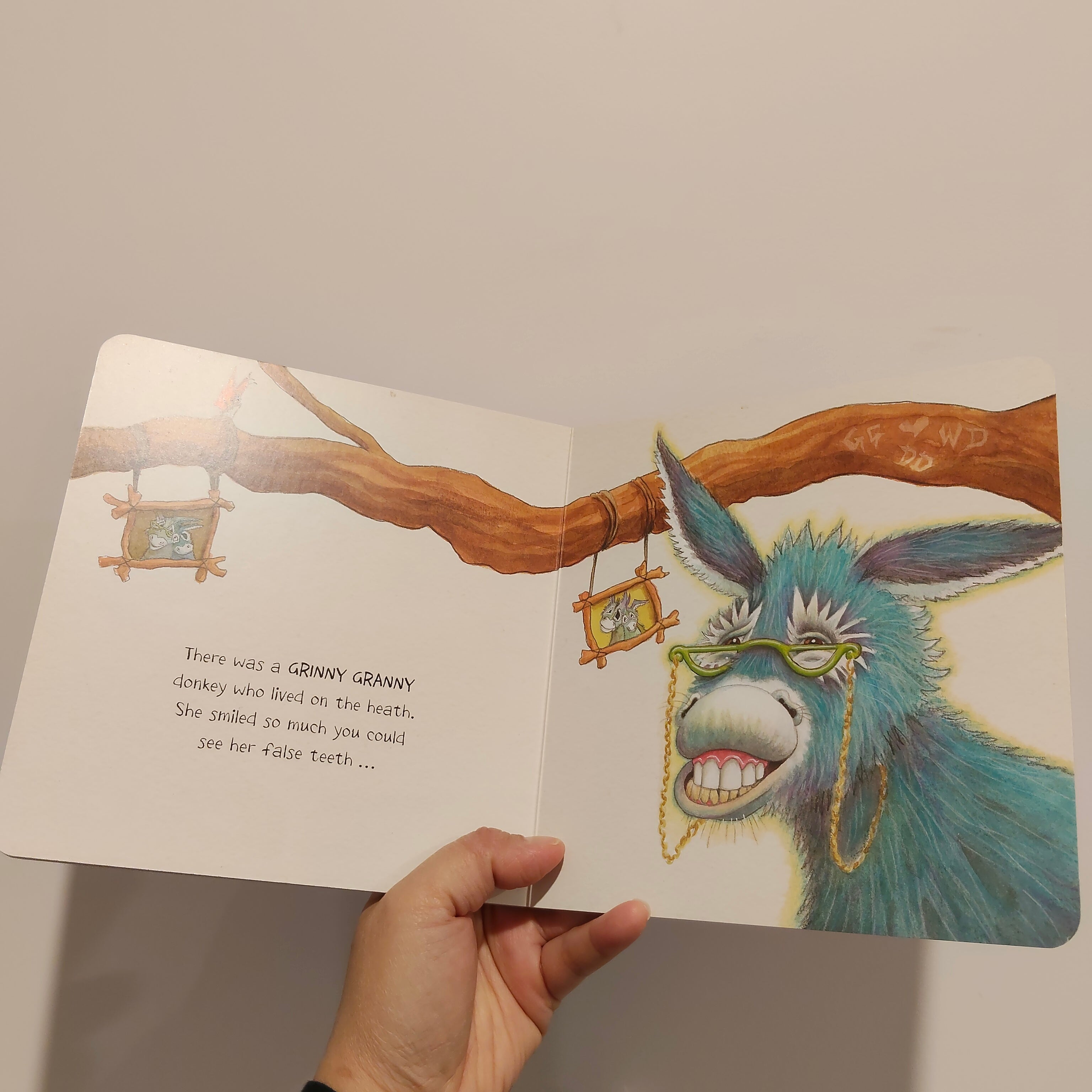 The Grinny Granny Donkey by Craig Smith Book BOARDBOOK