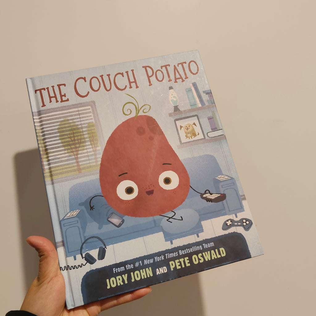 The Couch Potato children's book by Jory John and Pete Oswald Book Hardcover