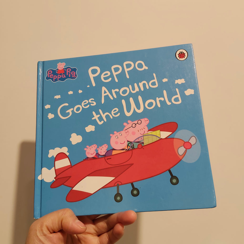 Peppa Pig: Peppa Goes Around the World Book HARDCOVER