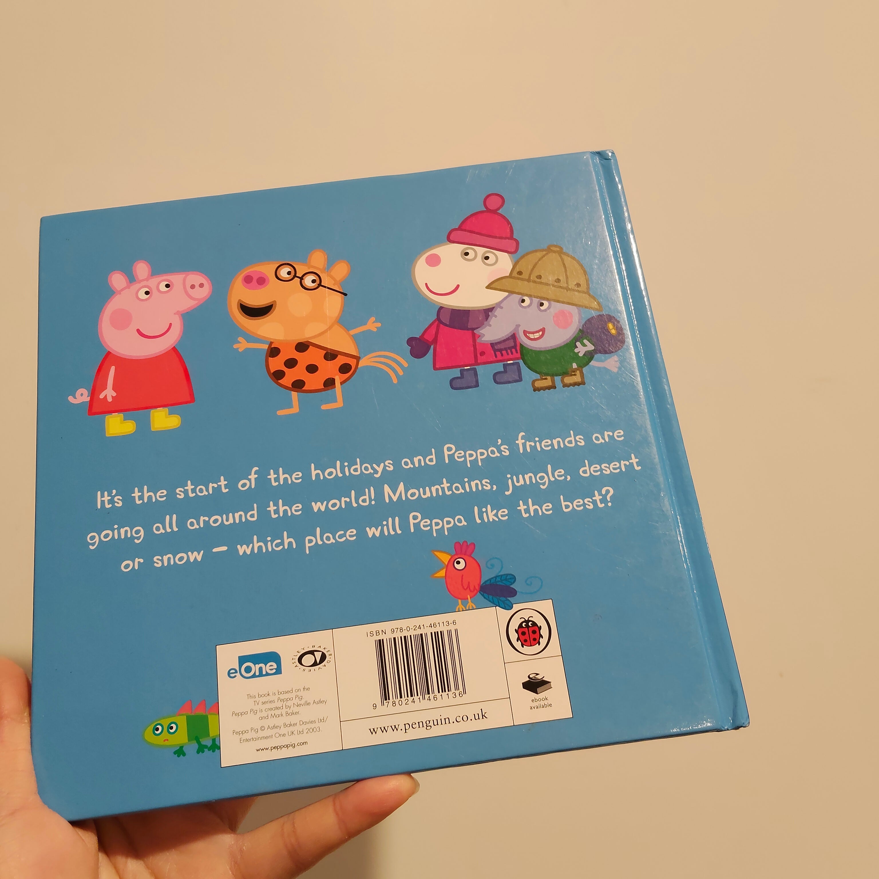 Peppa Pig: Peppa Goes Around the World Book HARDCOVER