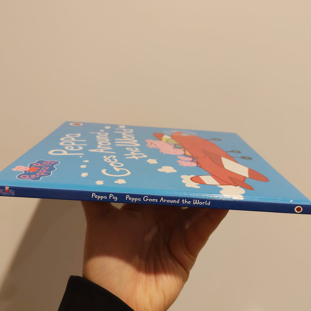 Peppa Pig: Peppa Goes Around the World Book HARDCOVER