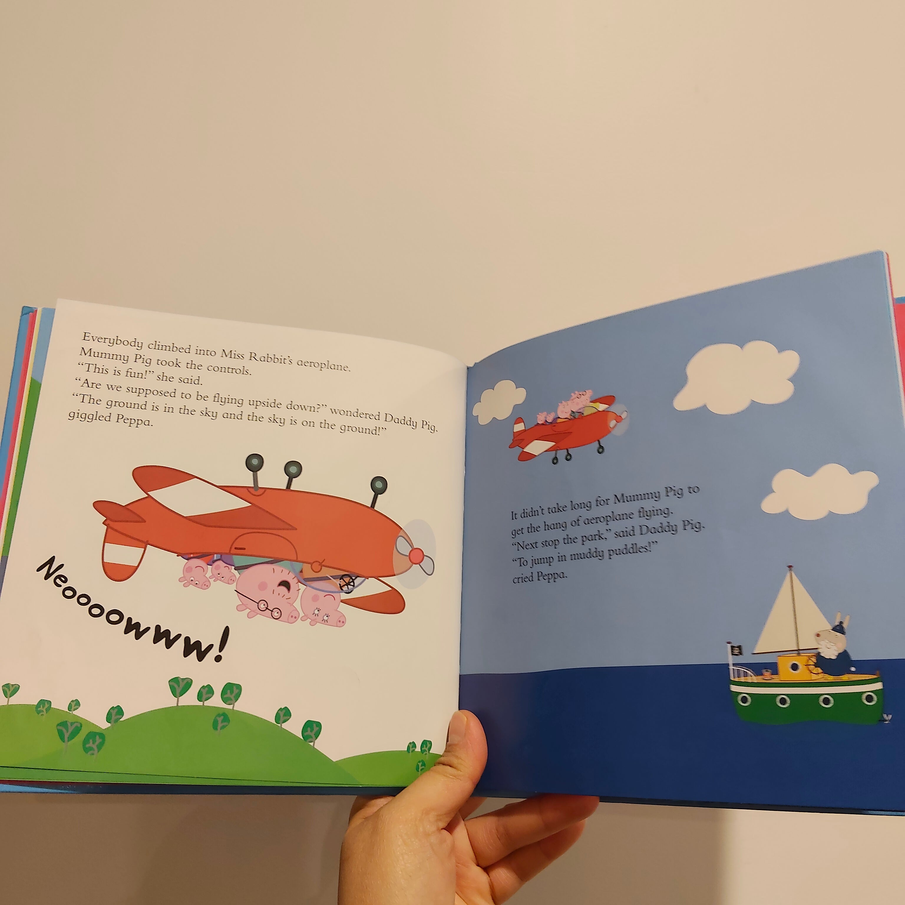 Peppa Pig: Peppa Goes Around the World Book HARDCOVER