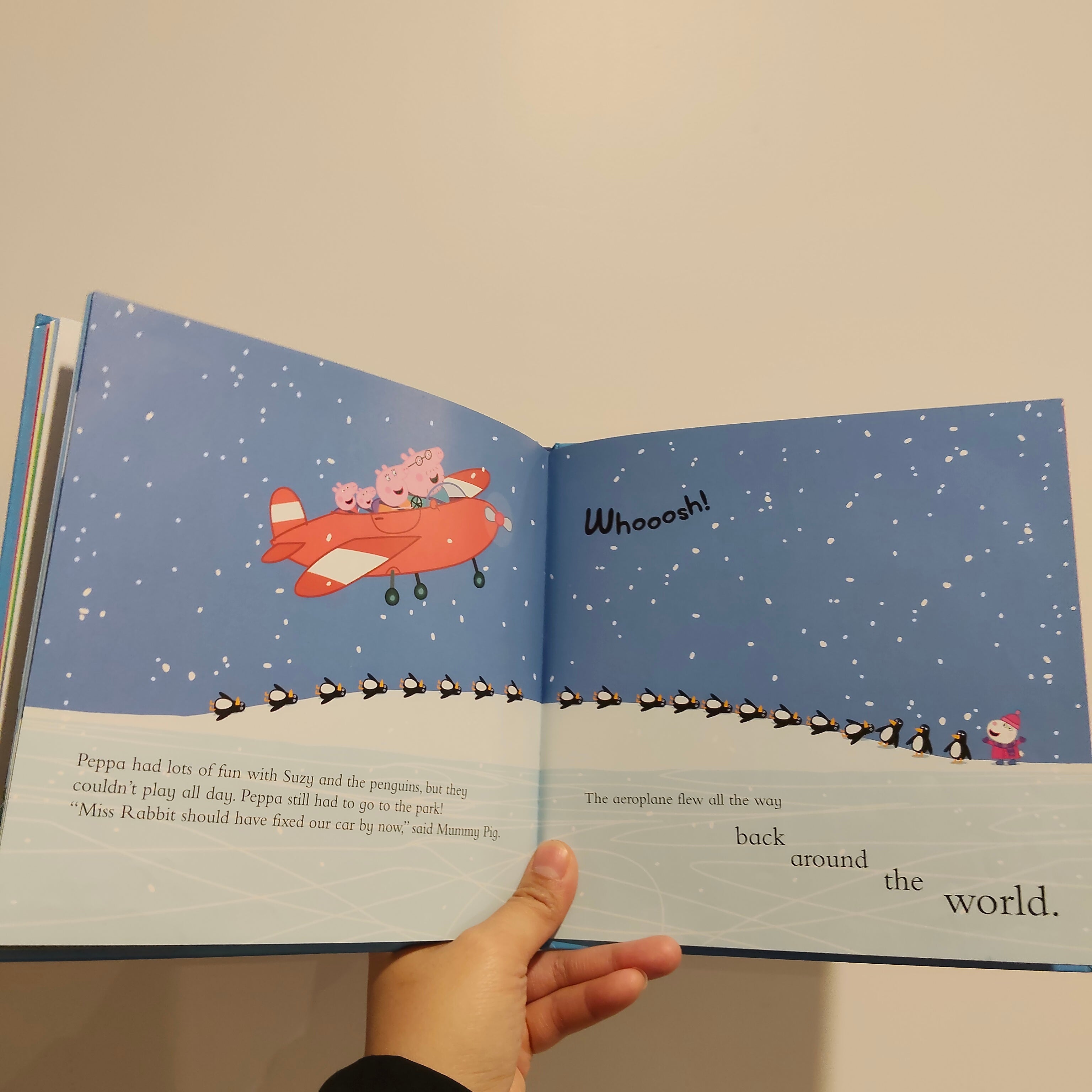 Peppa Pig: Peppa Goes Around the World Book HARDCOVER