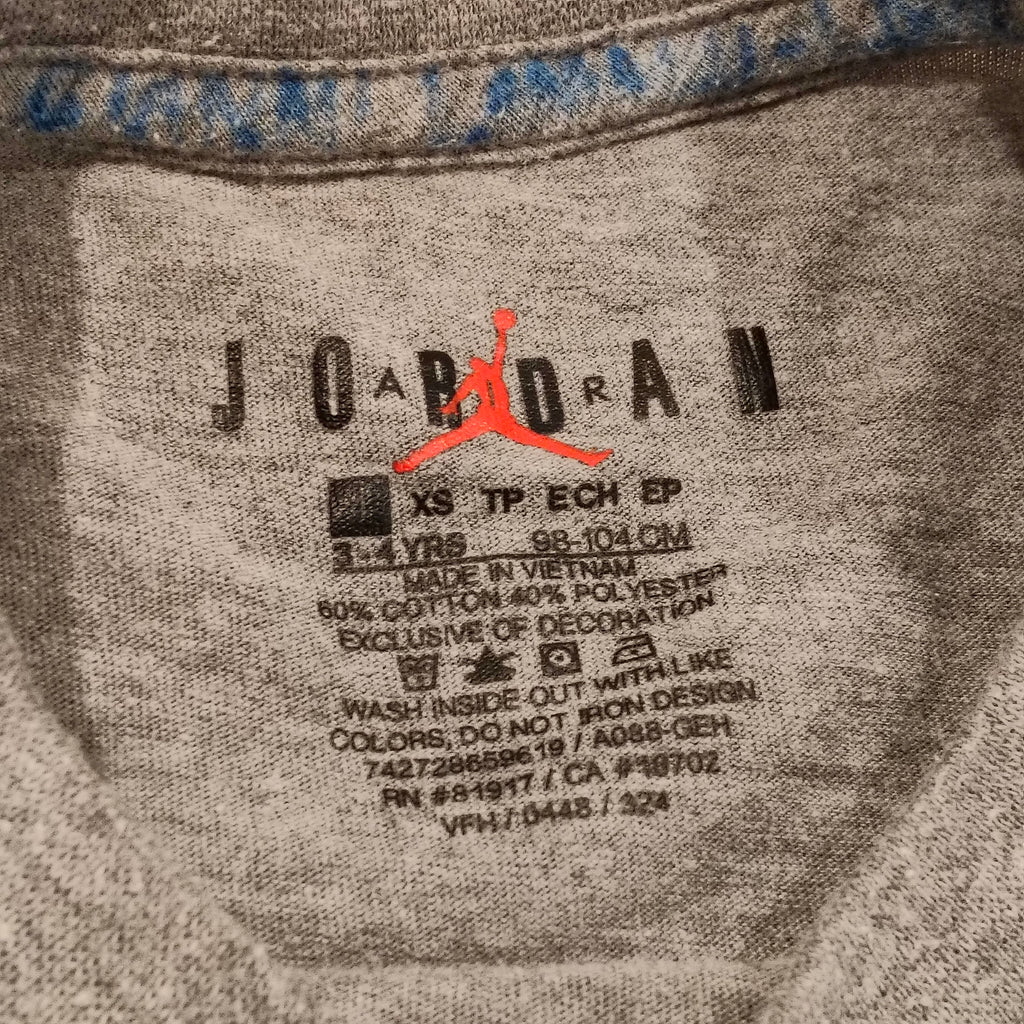 JORDAN Tee Junior Boys Practice Flight Size 4-5yrs Boys Short Sleeve