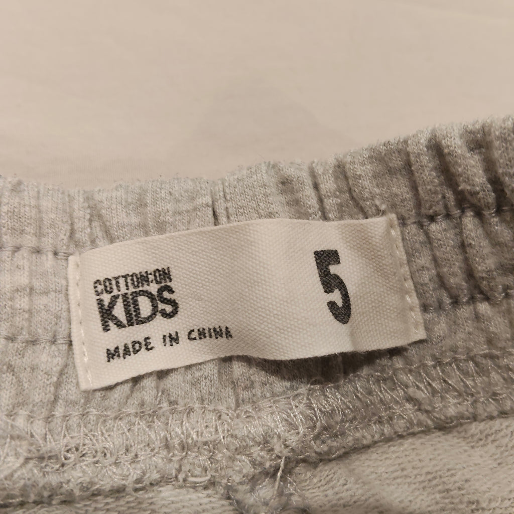 COTTON ON KIDS Shorts Size 5 Grey Boys