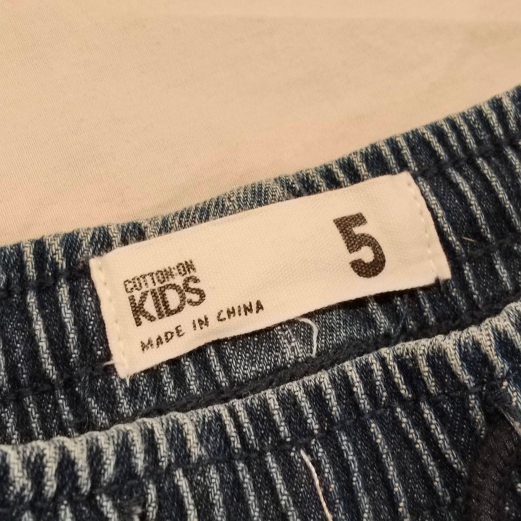 COTTON ON KIDS Denim Shorts Size 5 Boys