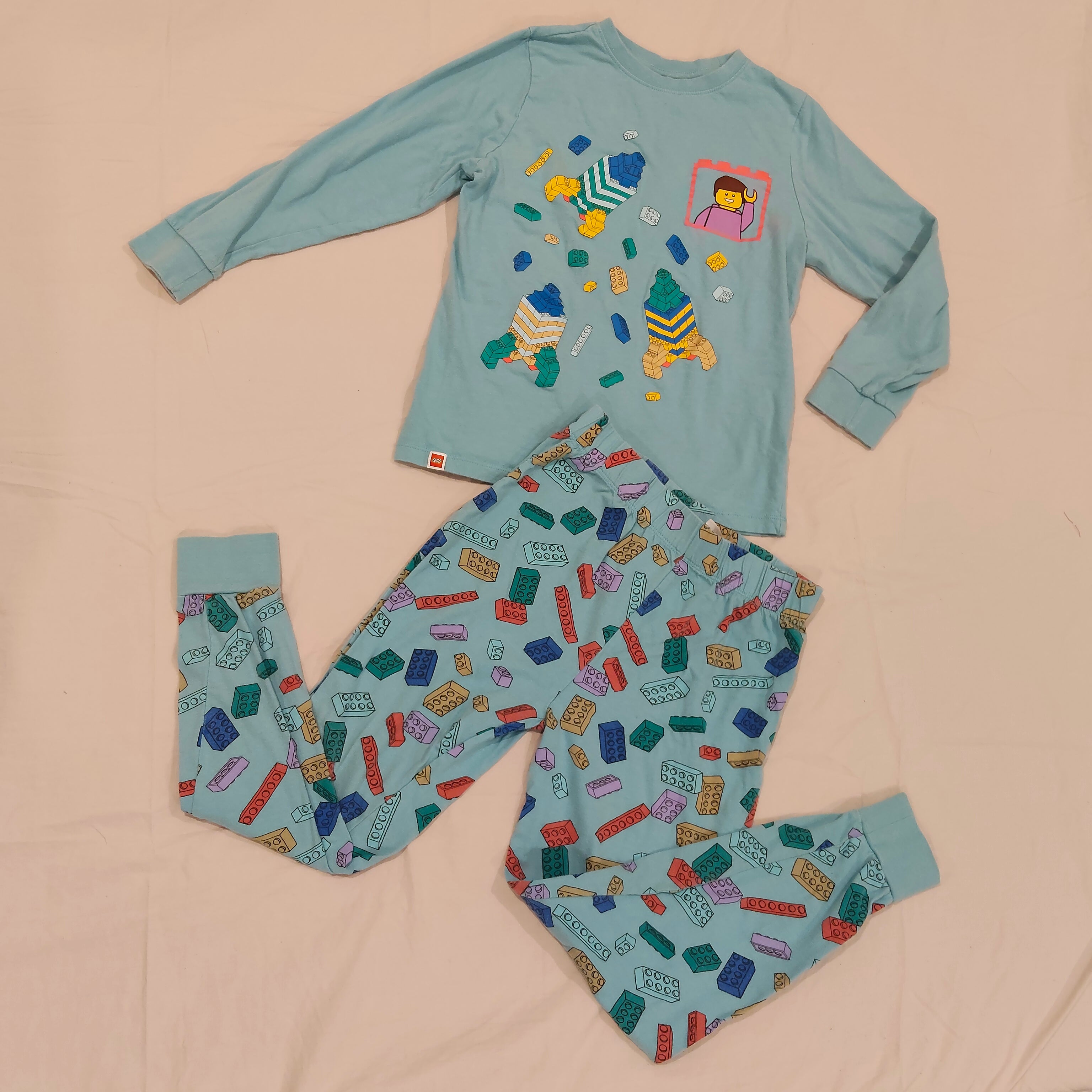 LEGO Pyjama Set Size 10 Boys Long Sleeve